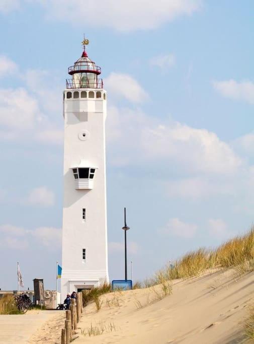 Ithaka Beach House, Unieke Plek Met Vrij Parkeren! Noordwijk Exteriör bild