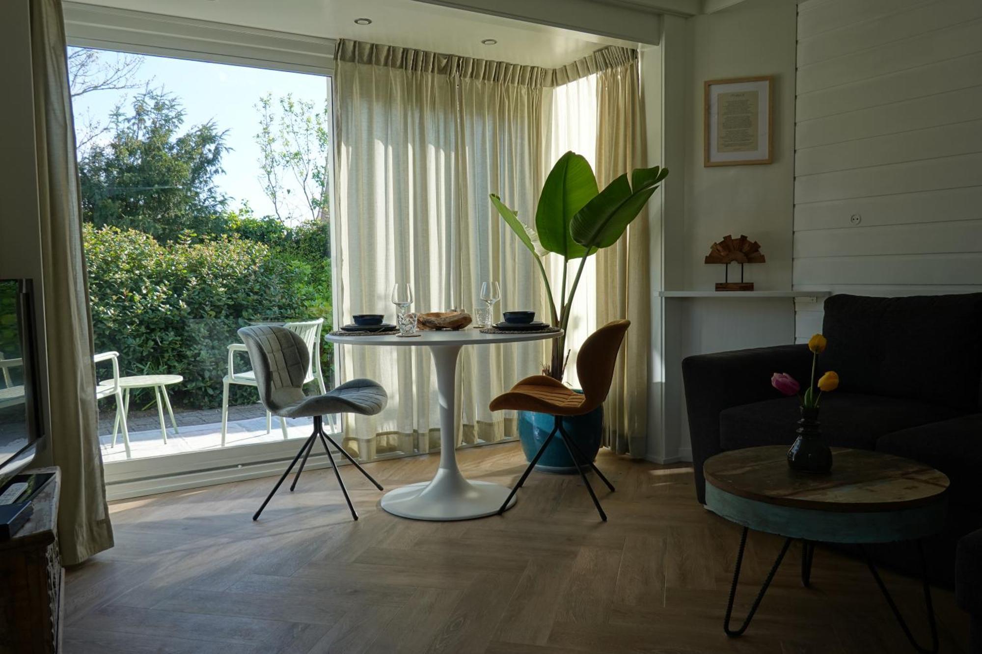 Ithaka Beach House, Unieke Plek Met Vrij Parkeren! Noordwijk Exteriör bild